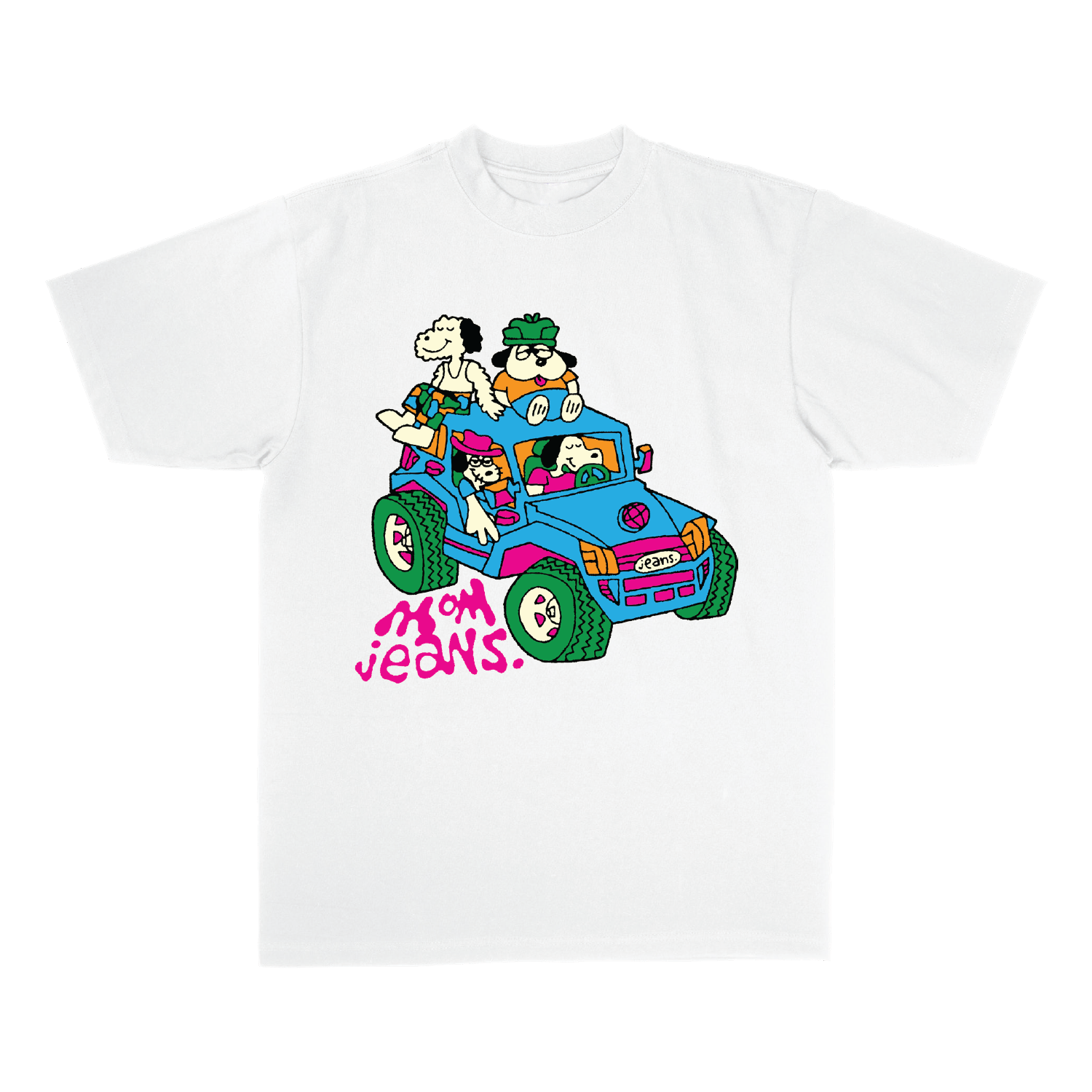 Gorillaz Mock Tee – Mom Jeans Band