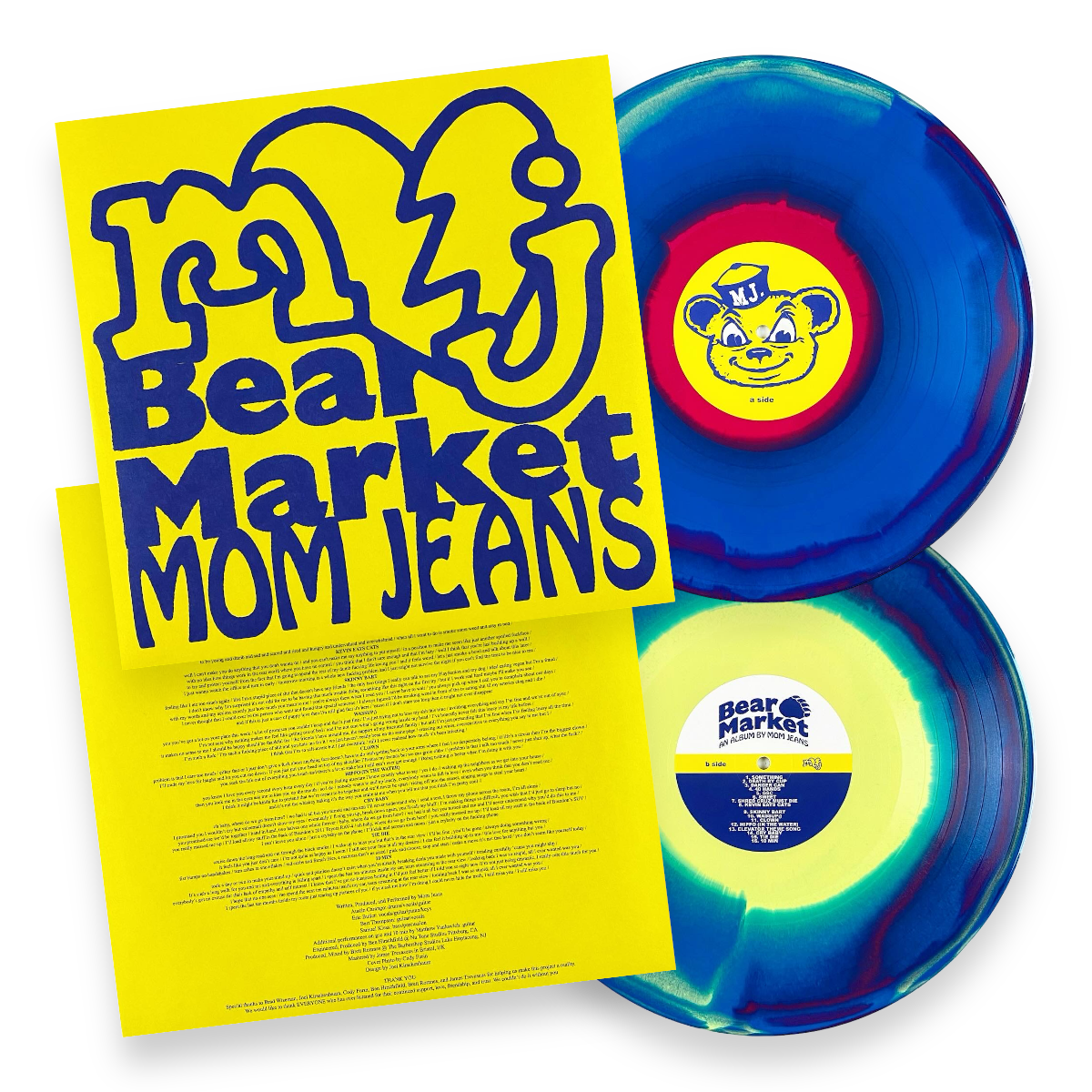 Bear Market Vinyl - Tie Dye Mush Love Swirl